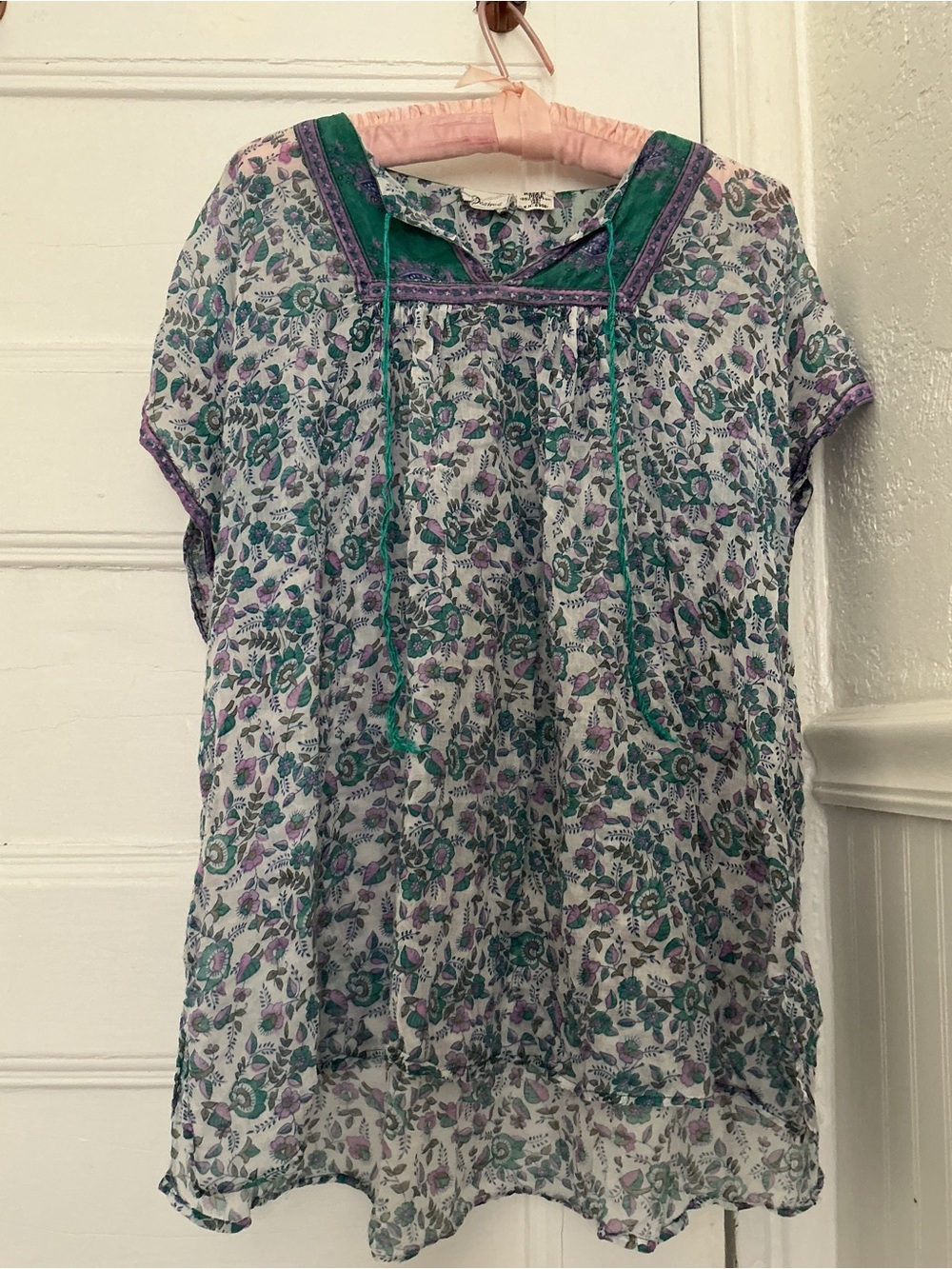 Vintage Boho 100% Cotton Tunic